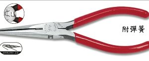 富具亞 FUJIYA  F-106A  電子尖嘴鉗 6" (細尖橫齒)