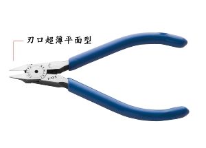 富具亞 FUJIYA  F-107S  電子平面超薄斜口鉗 4-1/2"
