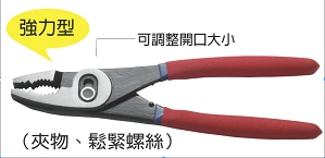 富具亞 FUJIYA  F-300H  強力鯉魚鉗 9-1/2" (附膠柄)