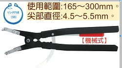 富具亞 FUJIYA  F-450D  彈簧鉗  20" (彎軸用SB)