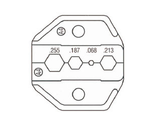 富具壓  FUJIYA  HT-336A4 (F-3A4) 棘輪式壓著鉗替換頭
