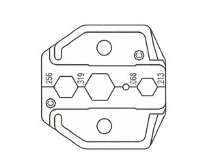 富具亞  FUJIYA  HT-336C (F-3C) 棘輪式壓著鉗替換頭