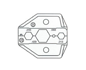 富具亞  FUJIYA  HT-336D2 (F-3D2)  棘輪式壓著鉗替換頭