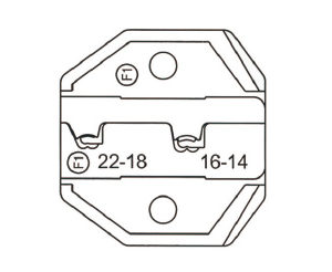 富具亞   FUJIYA  HT-236F1 (F-2F1)   棘輪式壓著鉗替換頭