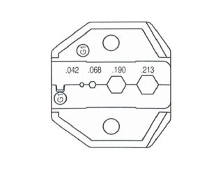 富具亞   FUJIYA  HT-336G1 (F-3G1)   棘輪式壓著鉗替換頭