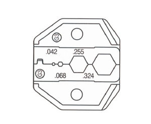 富具亞   FUJIYA  HT-336G3 (F-3G3)  棘輪式壓著鉗替換頭