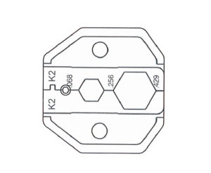 富具亞  FUJIYA  HT-336K2 (F-3K2)   棘輪式壓著鉗替換頭