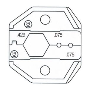 富具亞   FUJIYA  HT-336K6 (F-3K6)  棘輪式壓著鉗替換頭