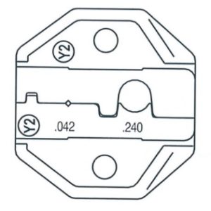 富具亞  FUJIYA  HT-336Y2 (F-3Y2)  棘輪式壓著鉗替換頭